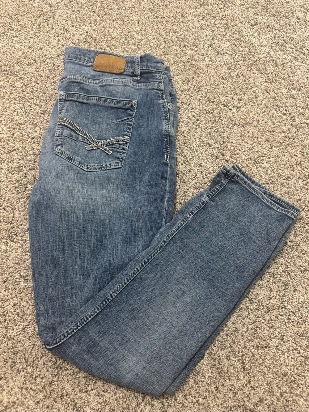 BKE Men’s Light Blue Skinny Jeans